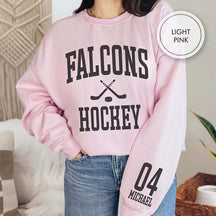 Personalized Hockey Mom Sports Sweatshirt