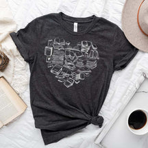 Book Heart T-Shirt