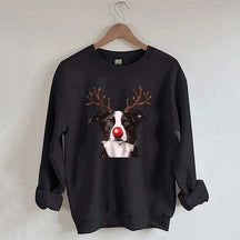 Border Collie Christmas Sweatshirt