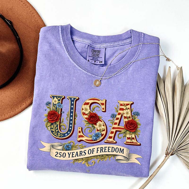 USA 250 Years Of Freedom T-Shirt