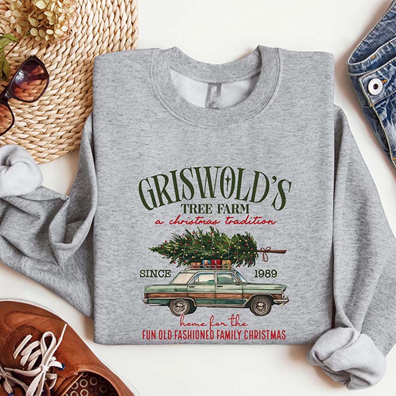 Grisworld Christmas Tree Sweatshirt