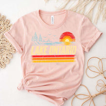 Great Lake Ontario Sunset Outdoor T-Shirt