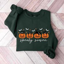 Spooky Season Black Cats Pumpkin Sweatshirt