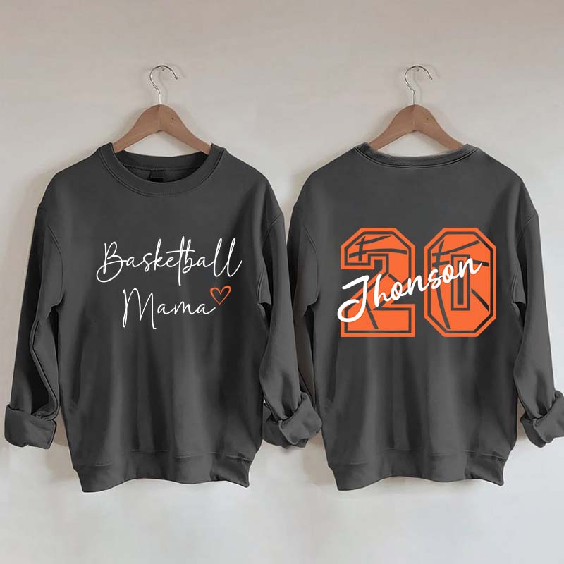 Custom Basketball Mom Love Sweatshirt