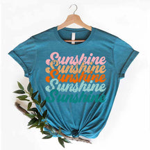 Retro Sunshine Hiking Summer Vacation T-Shirt