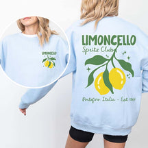 Limoncello Spritz Club Portofino Italy Sweatshirt