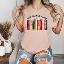 Read Banned Books Reading T-Shirt