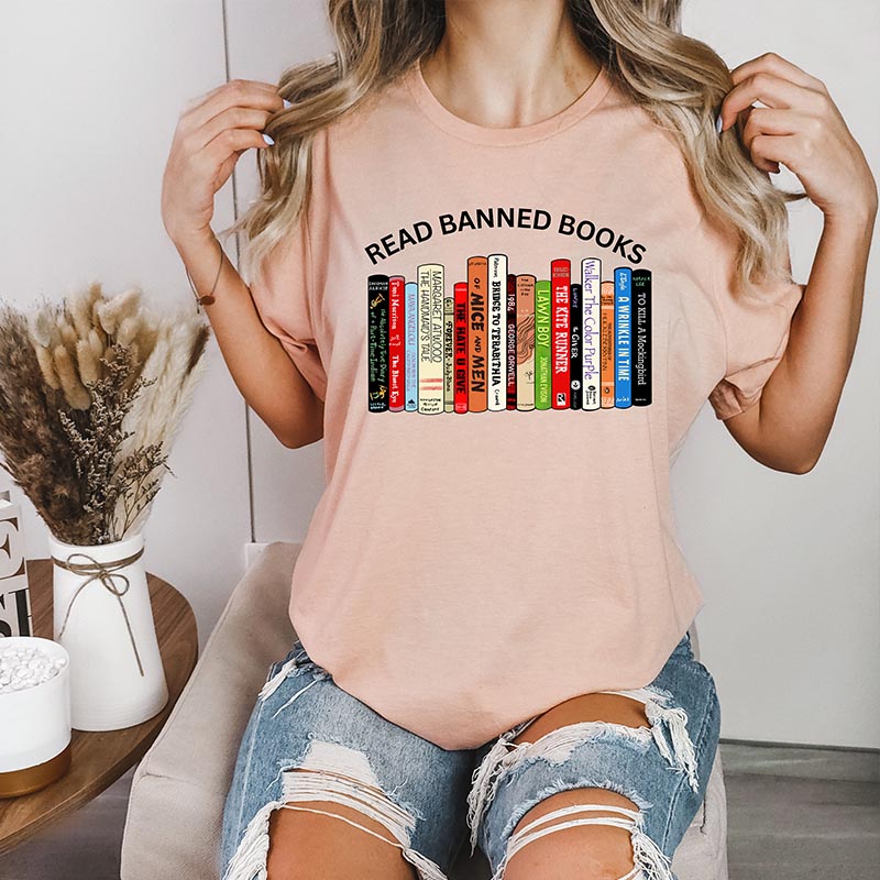 Read Banned Books Reading T-Shirt