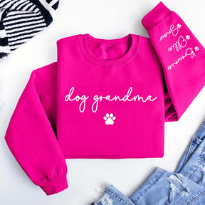 Custom Dog Grandma Pet Lover Sweatshirt