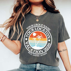 Custom Family Vacation T-Shirt