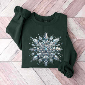 Snowflake Winter Christmas Sweatshirt