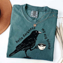 Raven Crow Coffee T-Shirt