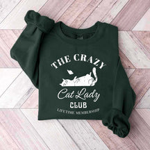Crazy Cat Lady Club Sweatshirt