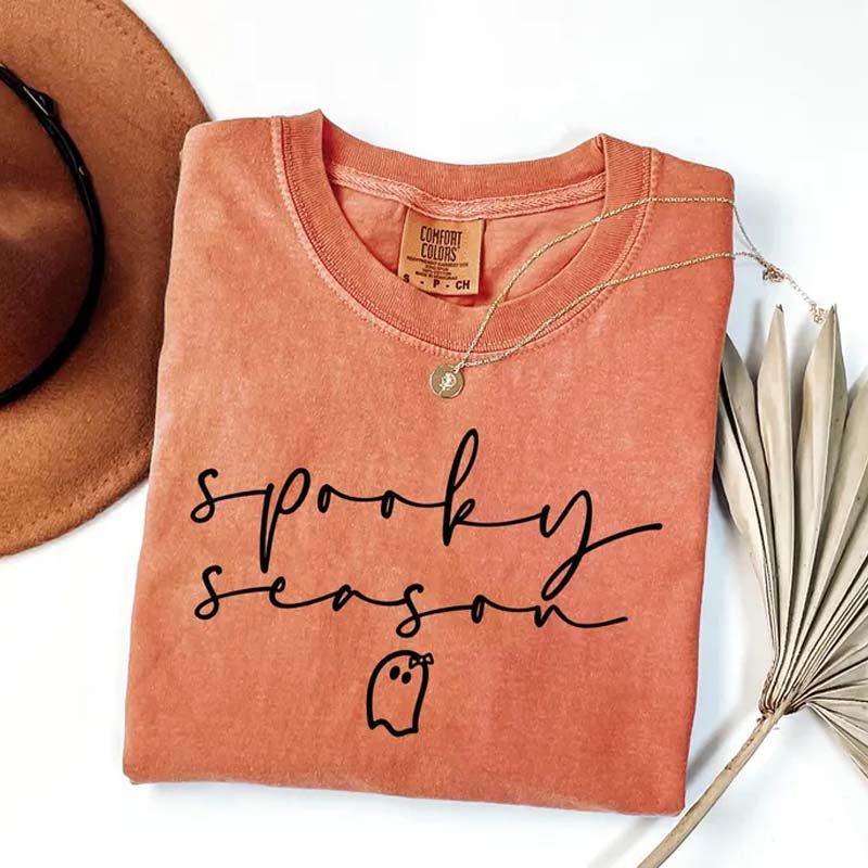 Comfort Colors Cute Spooky Season Fall T-Shirt
