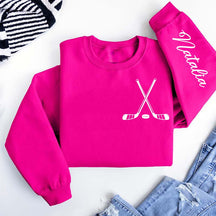 Personalized Hockey Name Sweatshirt