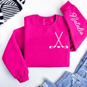 Personalized Hockey Name Sweatshirt
