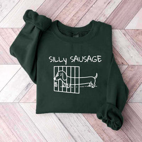 Silly Dachshund Dog Sweatshirt