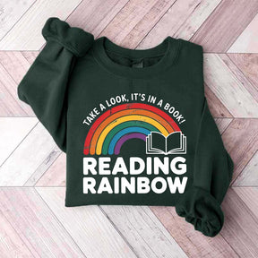 Take a Look It's in a Book Sweatshirt