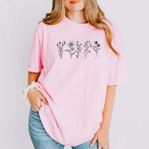 Floral Cottagecore Botanical Nature T-Shirt