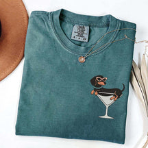 Weenies and Martinis Dachshund Weenie Tini T-Shirt
