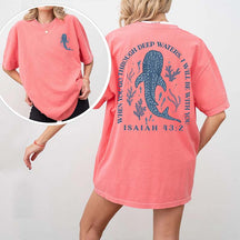 Whale Shark Beachy Coconut Girl T-Shirt