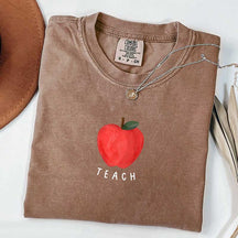 Comfort Colors Teach Fruit T-Shirt