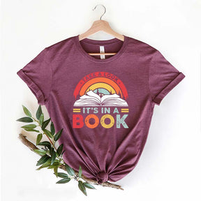 Take a Look it's in a Book Rainbow T-Shirt