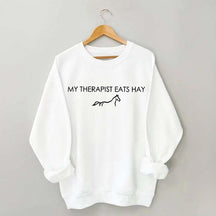 Minimalist Equestrian Horse Rider Sweatshirt