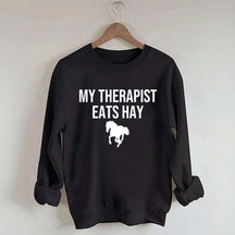 Horse Lover Equestrian Farm Sweatshirt