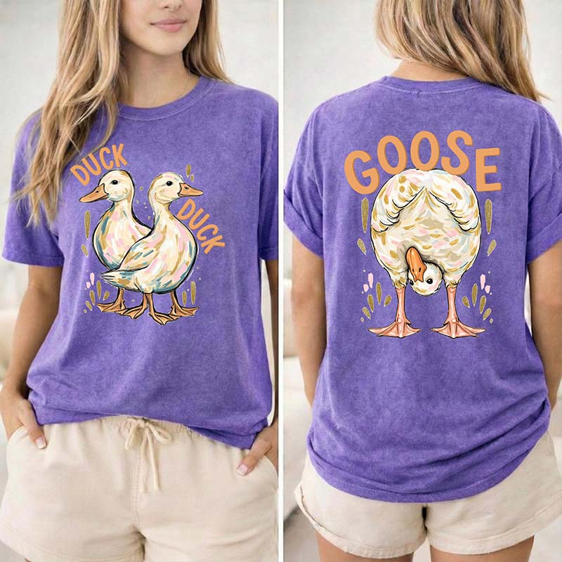 Comfort Colors Duck Duck Goose Retro T-Shirt
