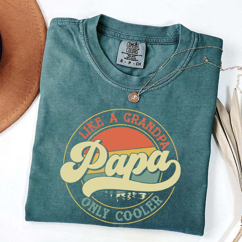 Retro Comfort Cool Papa T-Shirt