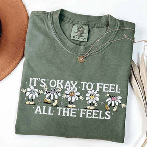 Comfort Colors Mental Health Anxiety  T-Shirt