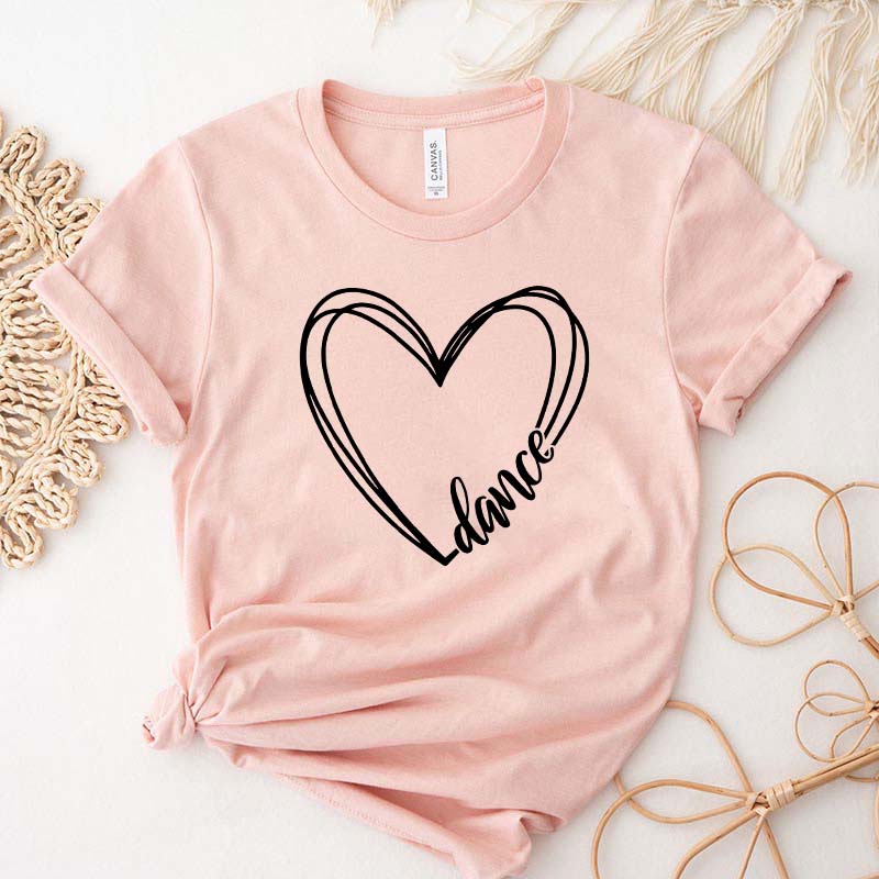 Dance Heart Ballerina T-Shirt