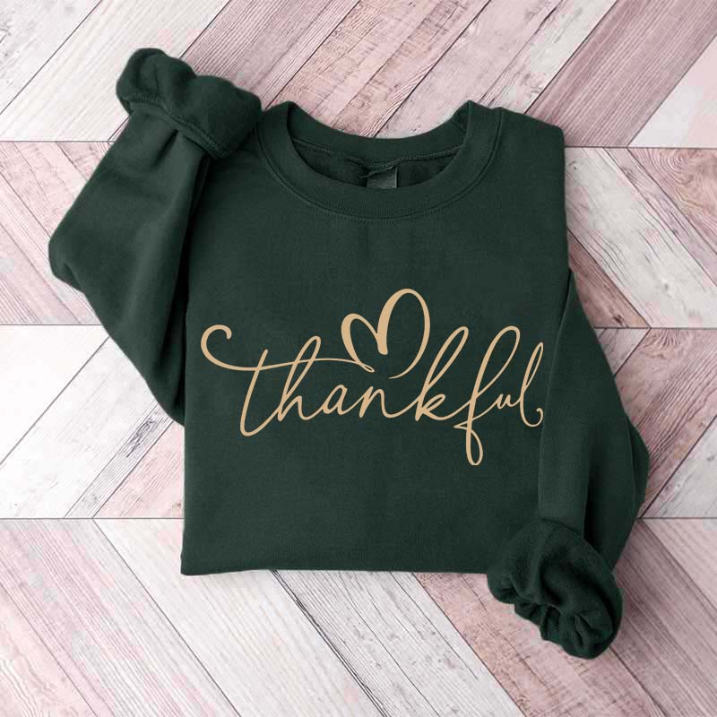 Thankful Lover Thanksgiving Sweatshirt