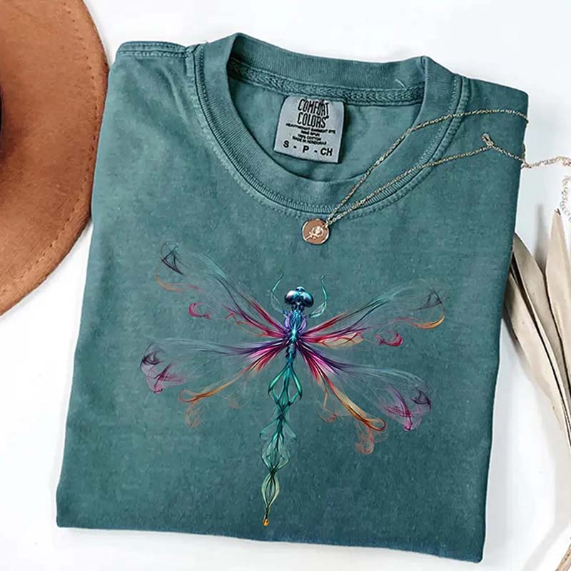 Comfort Color Bright Golden Dragonfly T-Shirt