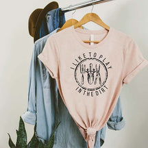 I Like To Play In The Dirt Botanical T-Shirt