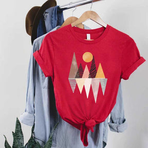 Geometric Minimalist Art T-Shirt