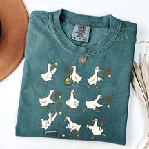 Cute Goose Tennis Sports T-Shirt