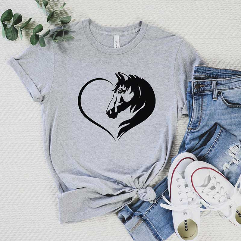 Horse With Heart T-Shirt