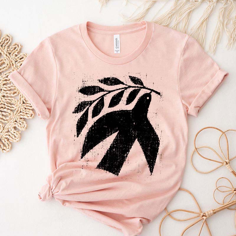 Boho Peace Bird T-Shirt