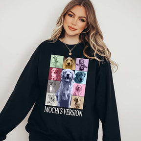 Custom Dog Concert Collage Sweatshirt