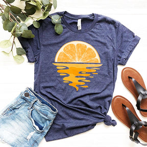 Orange Fruit Farmers Gardening T-Shirt