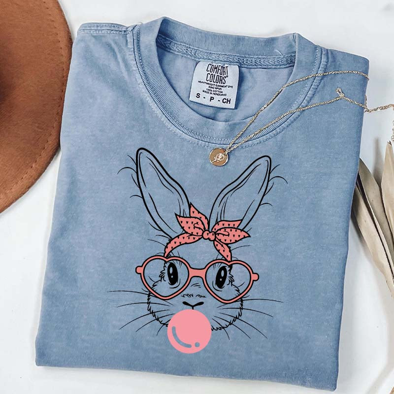 Rabbit Cartoon Easter T-Shirt