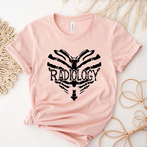 Radiology Tech X-Ray Heart T-Shirt