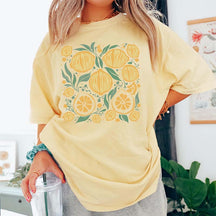 Comfort Colors Lemons FDT Flower T-Shirt
