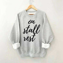 On Stall Rest Horse Riding Sweatshirt