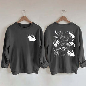 Cats in Space Sweatshirt