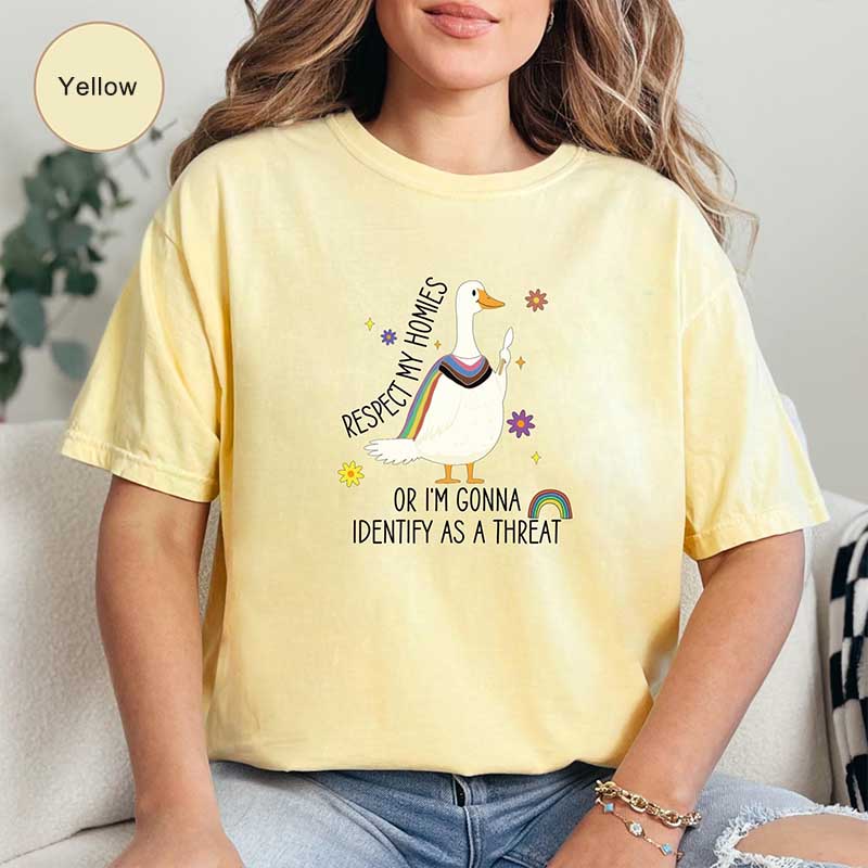 Silly Goose Pride Month Trans Kids Gay Rights T-Shirt