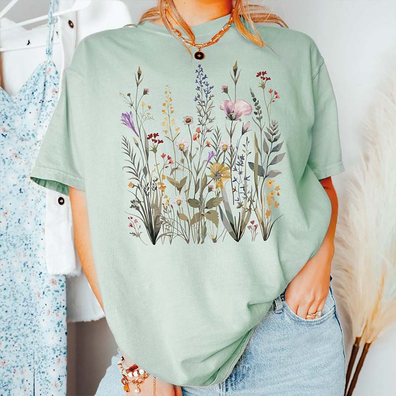 Vintage Botanical Garden Lover T-Shirt