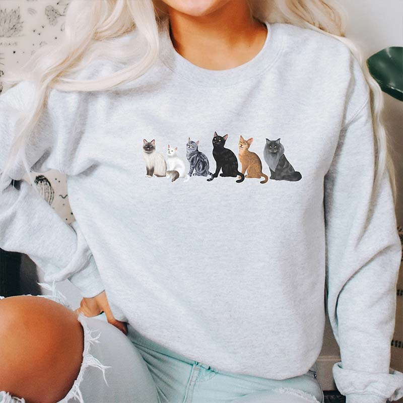 Cat Mama Lover Sweatshirt